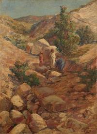 EDOUARD HERZIG ENVIRONS D'AZEFFOUN KABYLIE